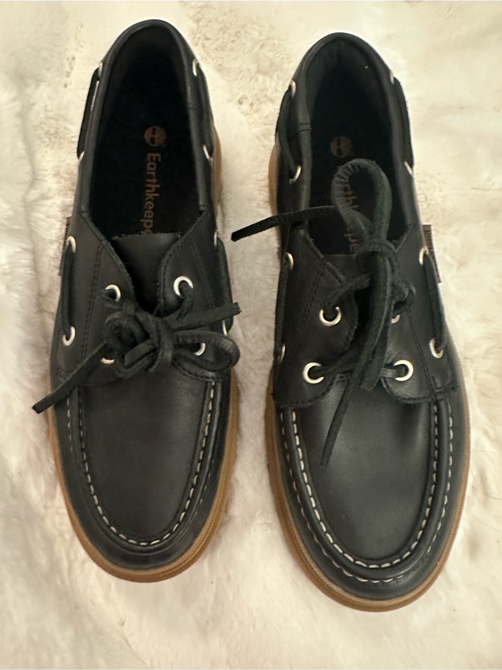 Women’s Timberland loafers. Never worn. Size 9